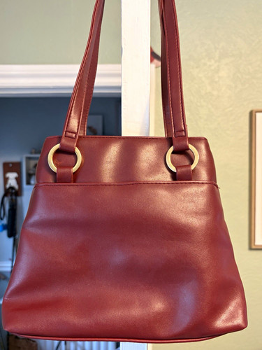 Women burgundy leather - burgundy,