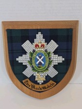 Black Watch Tartan Plaque