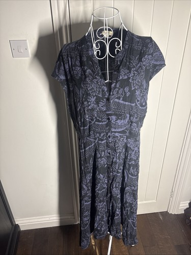 Monsoon size navy long - size, 16