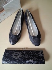 BLACK & SILVER EMBROIDERED