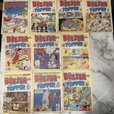 The Beezer and Topper Comics 24 Issues 1990-1992 Vintage Collectable