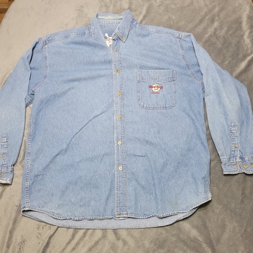 Hard rock orlando denim shirt - hard,