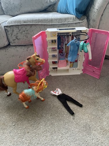 Barbie bundle horse - barbie, pony
