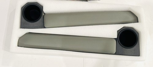 Door armrests with cup holders - with,