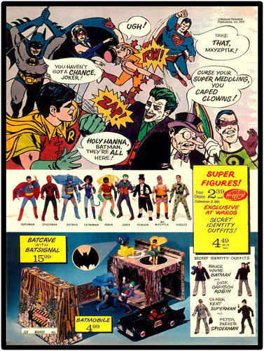 Vintage batman toy - toy, ad