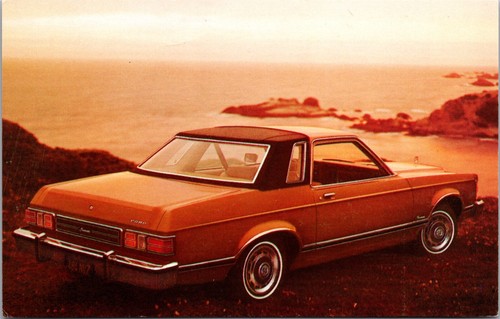 Postcard 1977 granada ghia - postcard,