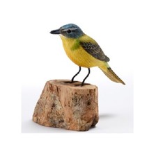 Hand Carved Painted Goldfinch