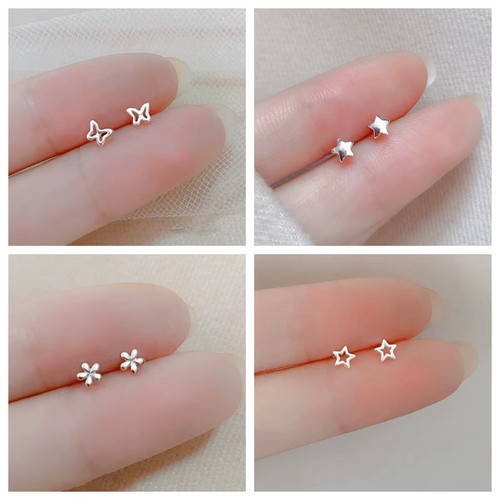 New heart stud - new, earrings