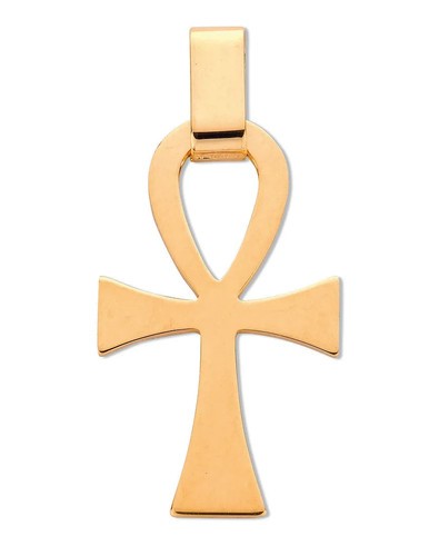 Ankh cross pendant 9ct yellow - cross,