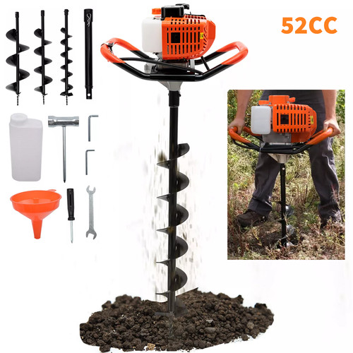 52cc petrol post hole borer - post,