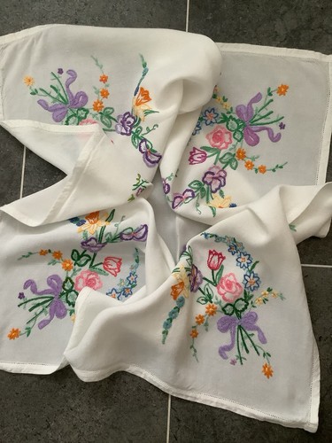 Vintage hand embroidered - vintage,