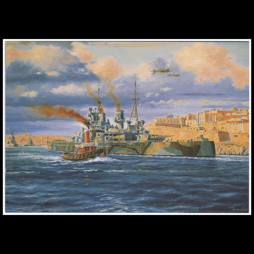 Hms prince wales valetta - of,