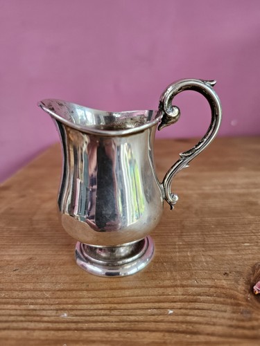 Solid silver milk jug - solid,