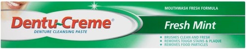 Dentu creme denture cleansing - denture,