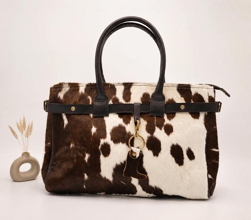 Women brown white - white, genuine