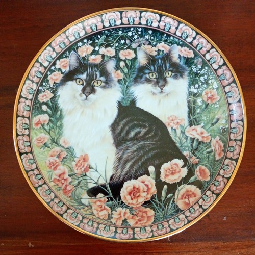 Danbury mint cats among the - danbury,