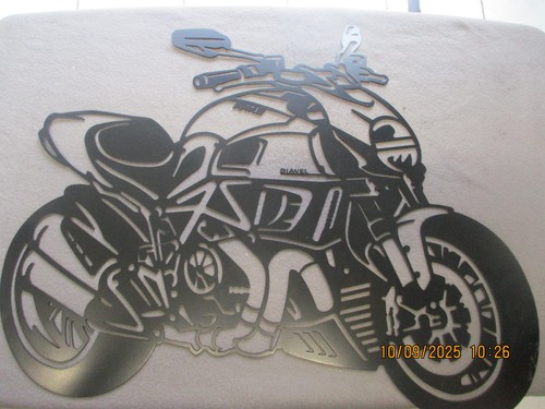 Ducati diavel laser cut steel - diavel,