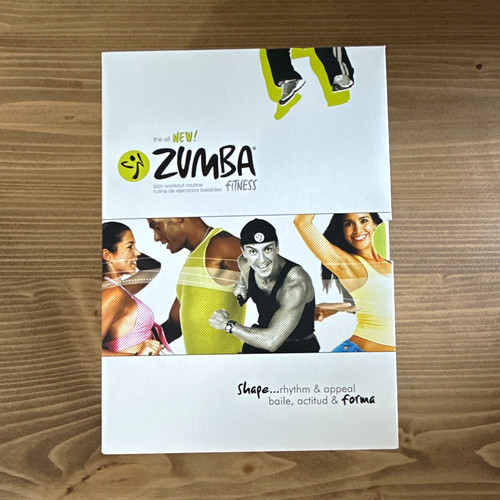 Zumba fitness dvd box - fitness, set