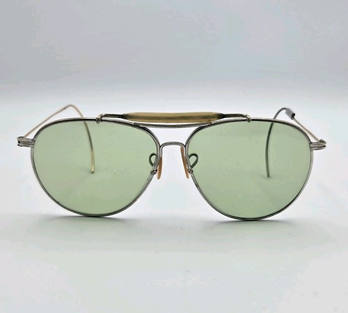 Vtg bausch lomb pilots aviator - bausch,
