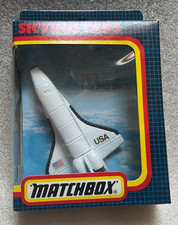 Matchbox SB3 NASA Space Shuttle Toy Plane Skybusters Collectible Vintage Boxed