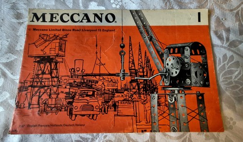 Meccano vintage instructions - meccano,