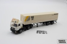 Herpa MAN F90 flatbed/curtain