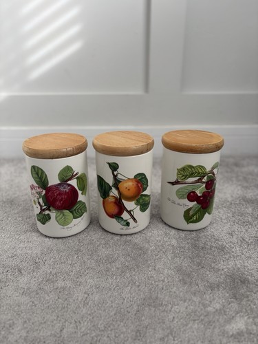 Portmeirion lidded canister - lidded,