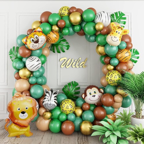 Jungle animal party balloon - animal,