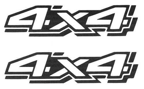 4x4 off road sticker - 4x4, 2x