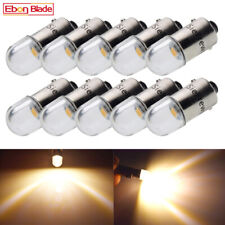 10x 6V 6 VOLT BA9S CLASSIC CAR MOTORCYCLE SCOOTER LED BULB GLB951 Negative Earth