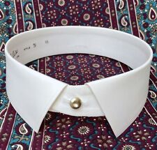 Vintage starched collar size 16 Collars Ltd style 51 stiff detachable bm