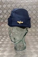 Genuine Military Issue Air Force Naval Flyers Side Cap Forage Cap With/Out Badge