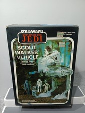 Star Wars Vintage 1983 Return Of Jedi Scout Walker At-St   Le Retour De Jedi