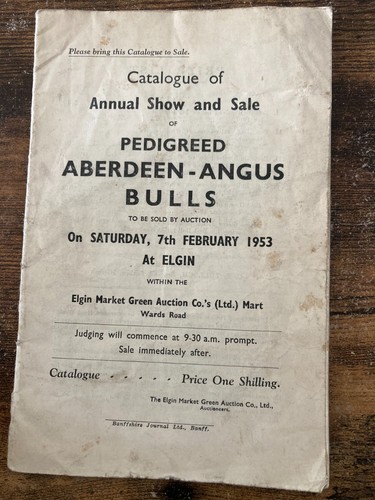 Catalogue annual show sale - catalogue,