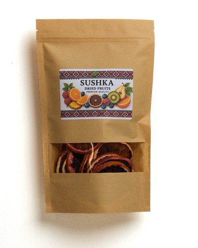 Dried blood orange slices - dried,