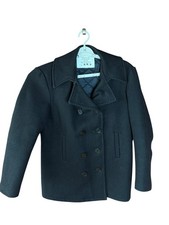 Naval Wool Peacoat Jacket