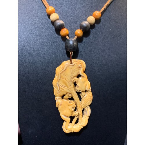 Carved frog lily - carved,