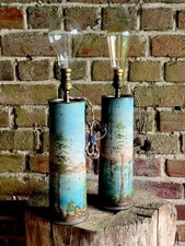 Ww1 trench art lamp - trench,