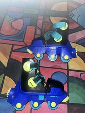 Vintage 1994 Fisher Price Grow With Me Adjustable In Line Roller Skates