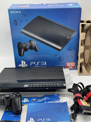 Sony playstation super slim - 3,