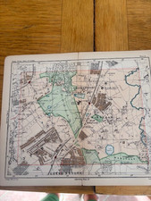 SNARESBROOK WANSTEAD LEYTON - 1892 STREET MAP OLD ESSEX