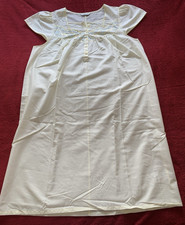 Berkertex Littlewoods Size 16-18 Lemon Ladies Night Shirt Embroidery & Buttons