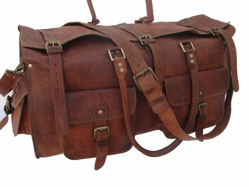 Vintage look leather - look,