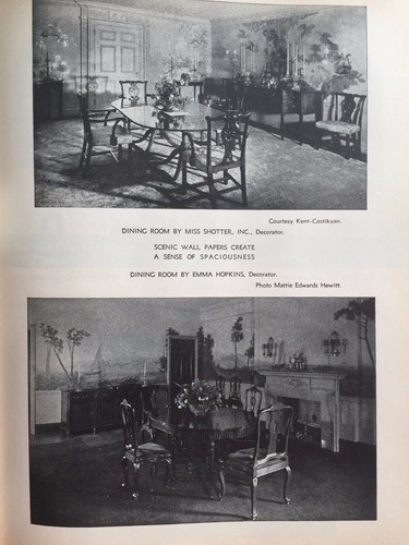 1941 furniture and - and, decoration