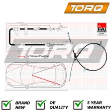 Hand Brake Cable Rear Left