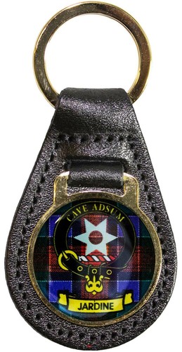 Leather key fob - key,