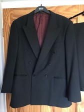 St Michael Marks & Spencer Formal Dinner Suit Tuxedo Black Jkt 42 M.   34 W 31L
