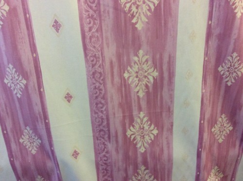 Pink curtain fabric - curtain,