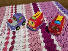 VTech / Little Tykes Toot-Toot Drivers Vehicle Set Car, Fire Engine, Fire Engine