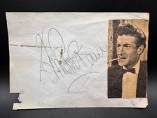 Jon Pertwee Hand Signed Autograph/Original Signature Doctor Who/Wurzel Gummidge